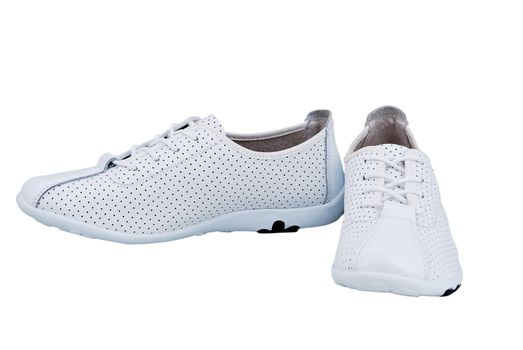 Women's sports shoes on a white background