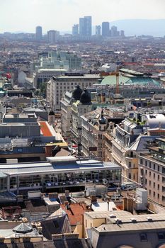 Vienna, Austria - aerial view of the city