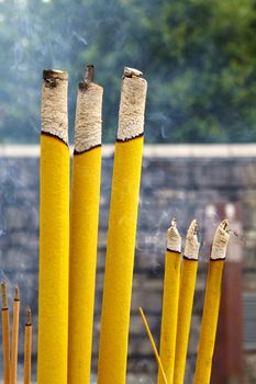 Incenses in a chinese temple