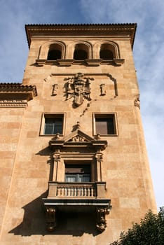 Old Banco de Espana (Bank of Spain) building in Salamanca