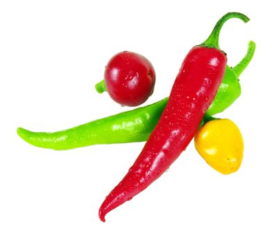 Pepper - very tasty and useful vegetable. It is used in kitchens of many people