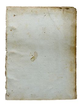 Page from the ancient book, mid-19th century