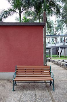 Chair in countryside