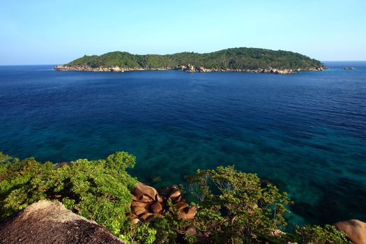 Similan National Park,Paradise island located at south of Thailand