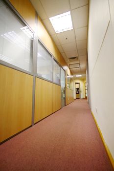 Corridor in office