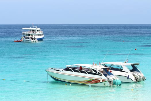 Speed Boat at Similan National Park