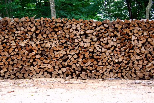 a stere of logs of wood 