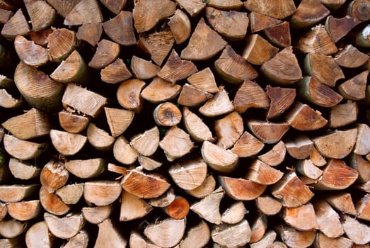 a stere of logs of wood 