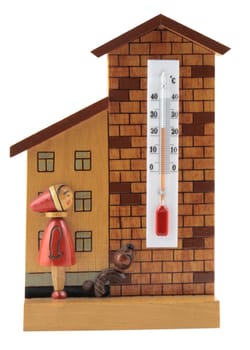 The original thermometer on a white background