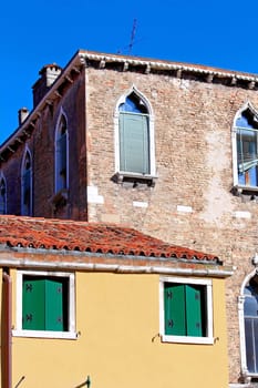 Italian Style Building, Rome Italy