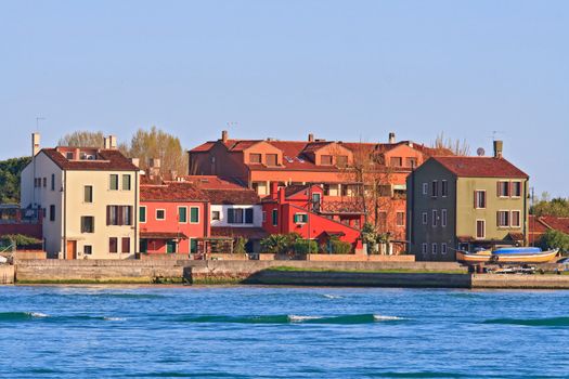 residence zone in Lido Island Venice Italy