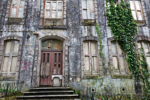 Old Haunted House in Lisbon, Portugal