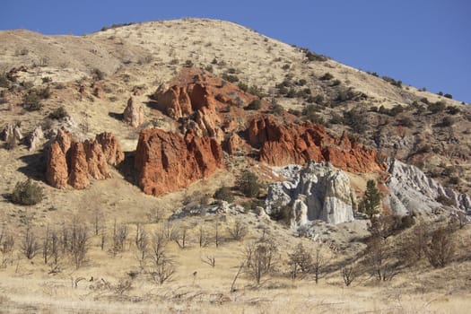 red rocks in nevada.