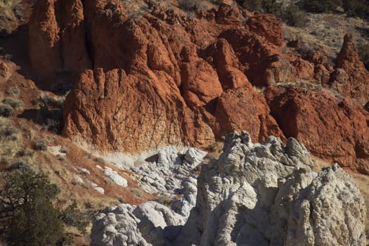 red rocks in nevada.