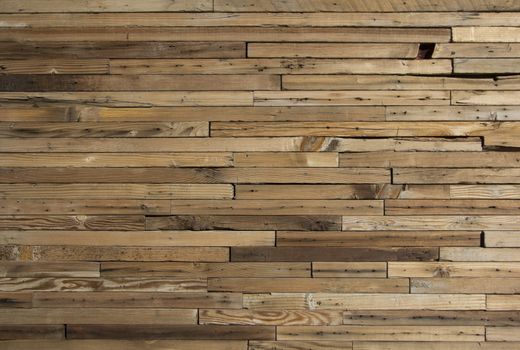 weathered old wooden planks.