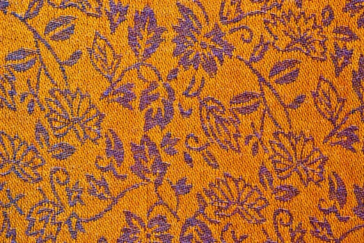 Textile floral pattern