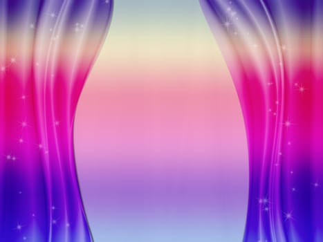 Abstract line texture with colorful background