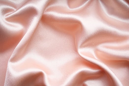 Smooth elegant pink silk can use as background