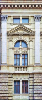 Detail of Opera in Lviv, Ukraine