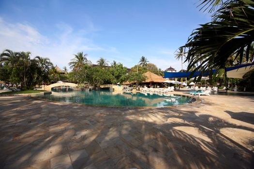Swimming pool to cool off in on that perfect summer holiday