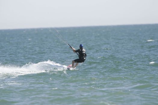 Kitesurfing