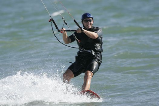 Kitesurfing