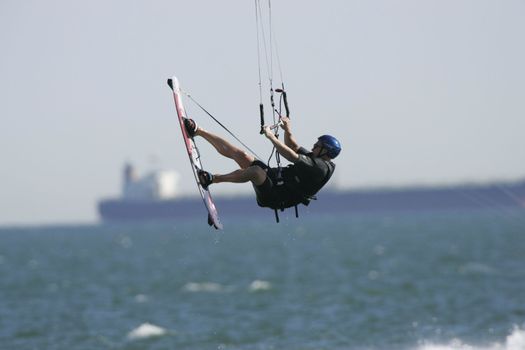 Kitesurfing