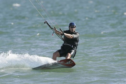 Kitesurfing