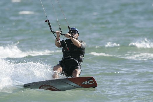 Kitesurfing