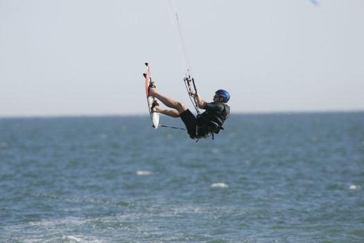 Kitesurfing