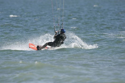 Kitesurfing