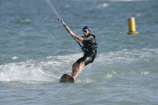 Kitesurfing