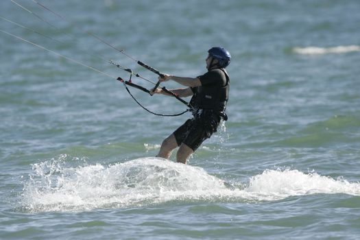 Kitesurfing