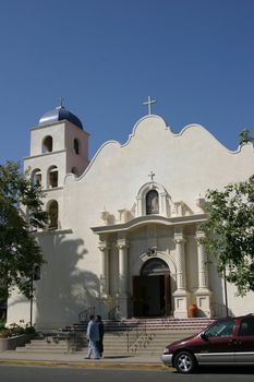 Immaculate Conception Catholic Church in Old Town San Diego, California
