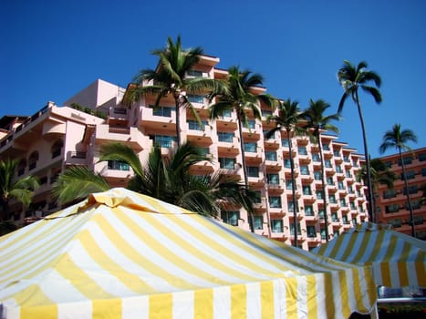Mexican resort in Puerto Vallarta, on the Pacific coast.