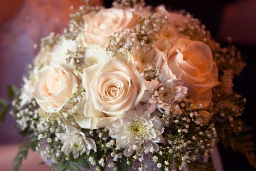 Wedding bouquet close up 