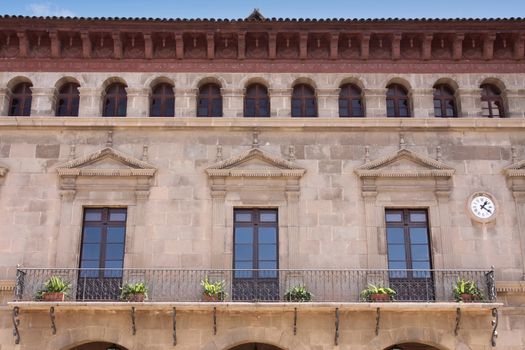 Poble Espanyol, Spanish village in Barcelona, Spain 
