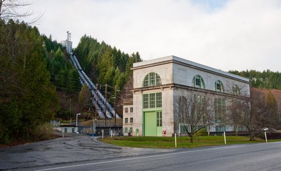 Hydroelectric generator station in WA state