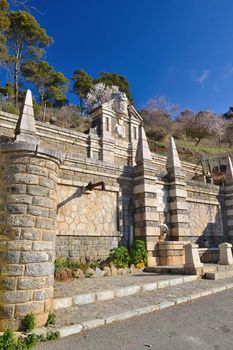 historical source of drinking water in the mountains of Malaga