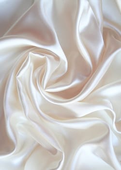 Smooth elegant white silk can use as background 