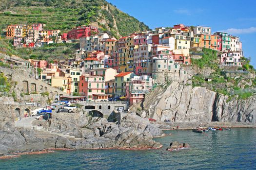 Italy. Cinque Terre. Manarola village