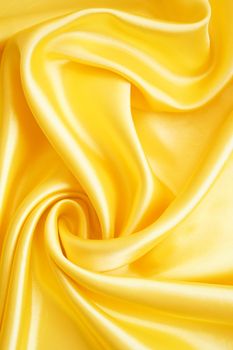 Smooth elegant golden satin can use as background