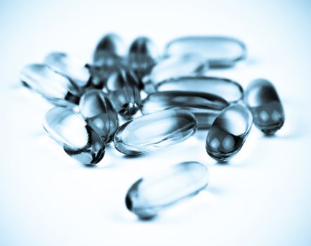 Cod liver oil capsules