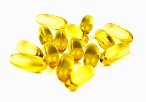 Cod liver oil capsules