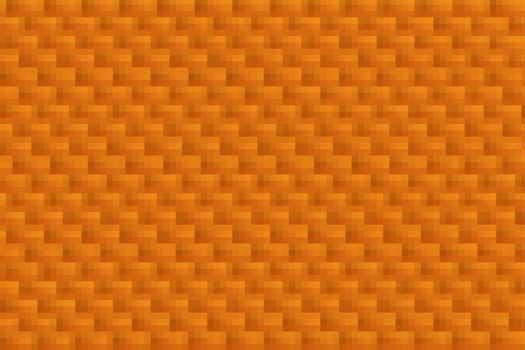 Abstract orange  tiles mosaic background or wallpaper pattern