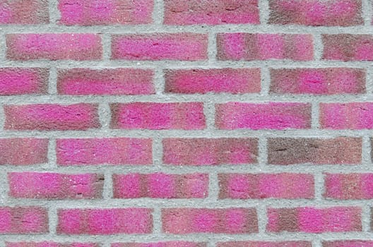 pink brick wall background