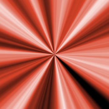 Inside an abstract vortex blasting towards a center focal point.