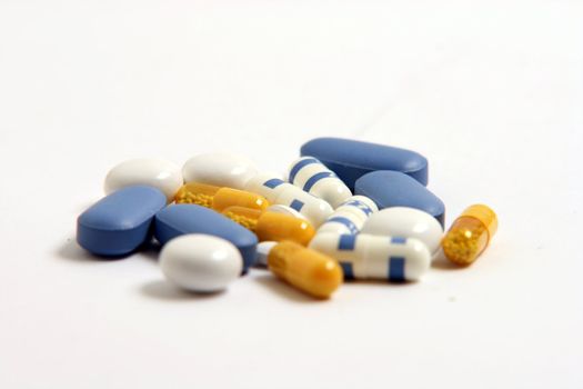 medical concepts multy color pills