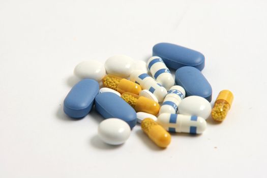 medical concepts multy color pills