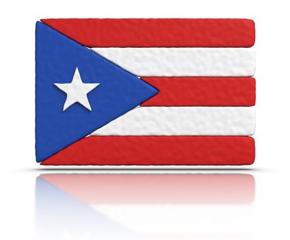 Flag of Puerto Rico made with plasticine material.







Flag of Puerto Rico